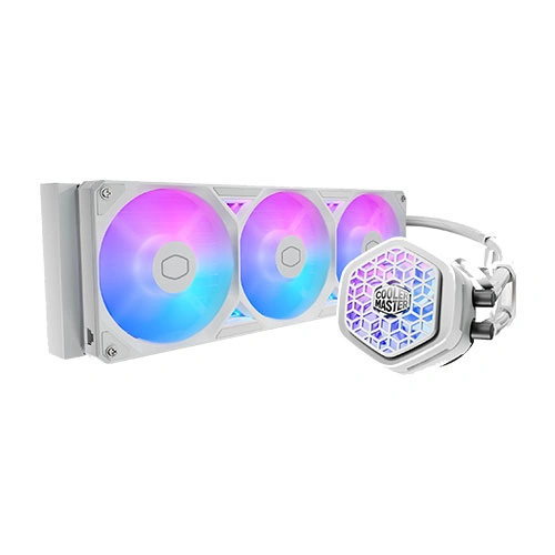 Cooler Master MasterLiquid Atmos II VRM Fan 360mm ARGB White CPU Liquid Cooler